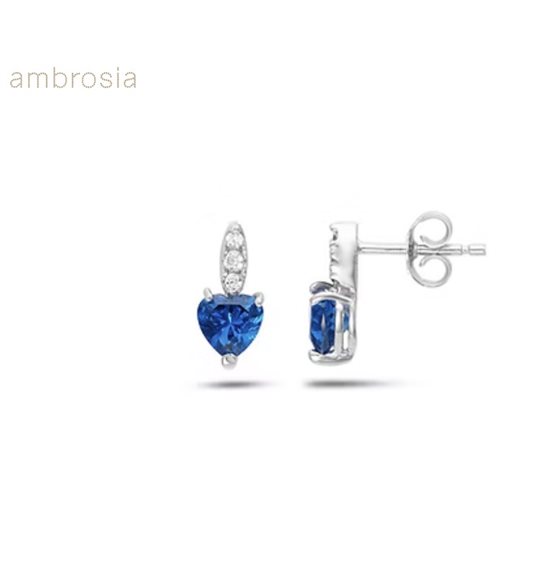 Earrings Ambrosia Woman DEA DI LUCE in White Gold Zircone AOZ533 - AOZ533